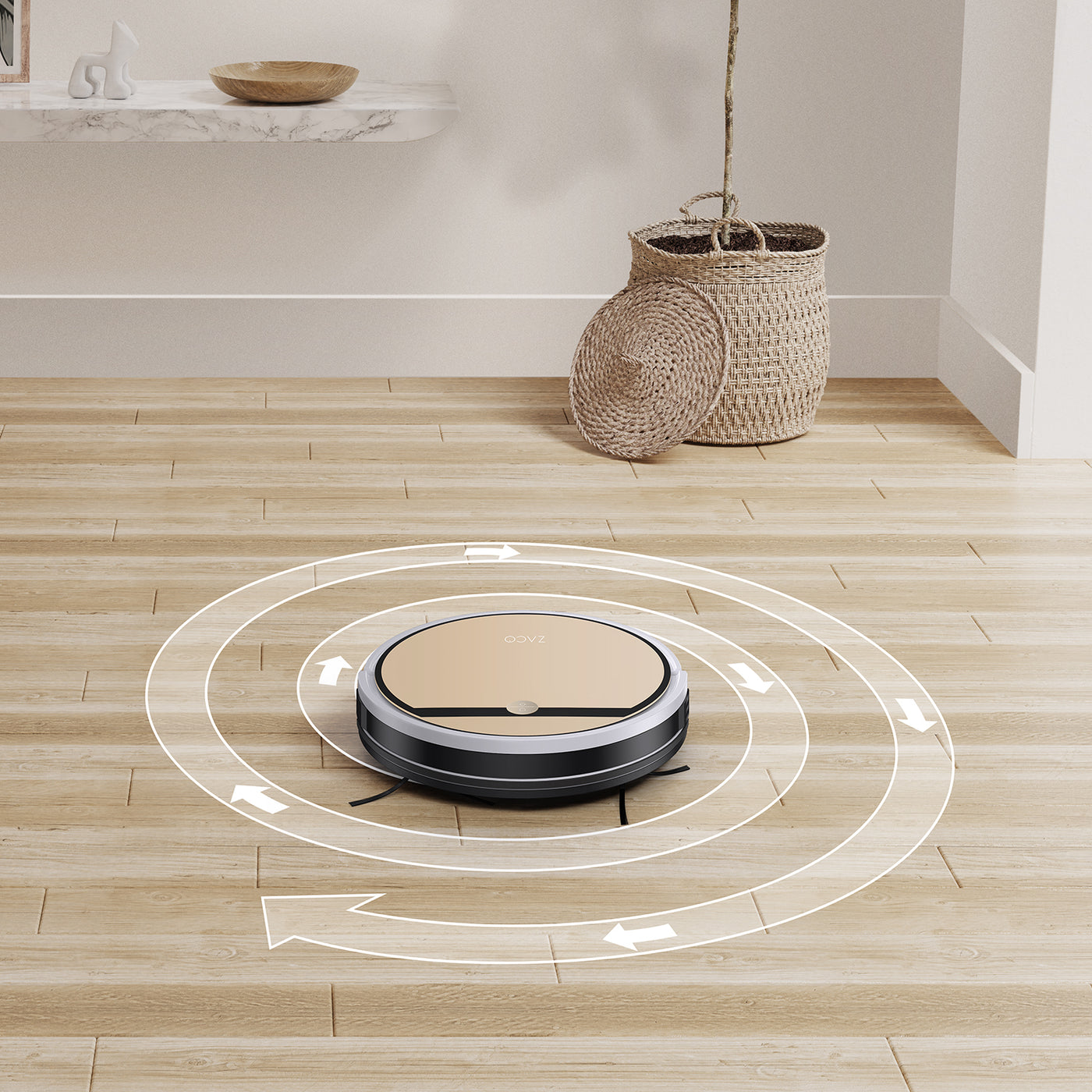 ZACO V5 Max vacuuming and mopping robot