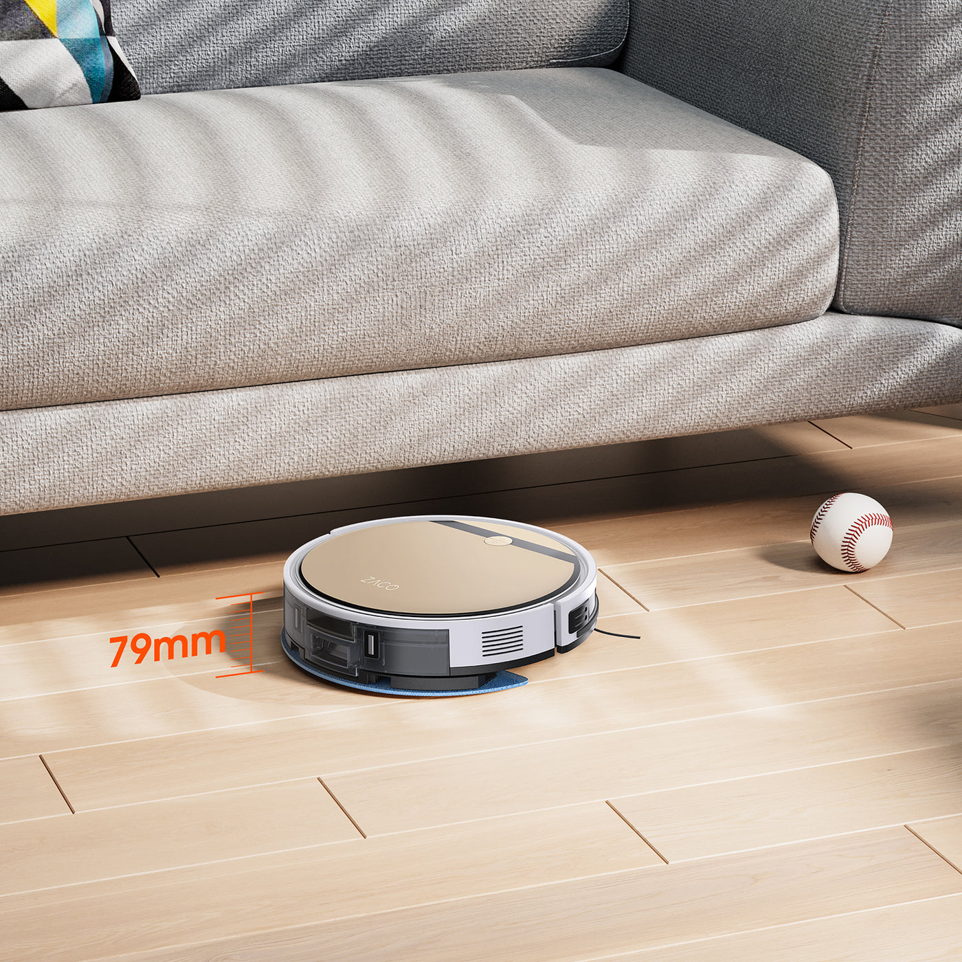 ZACO V5 Max vacuuming and mopping robot