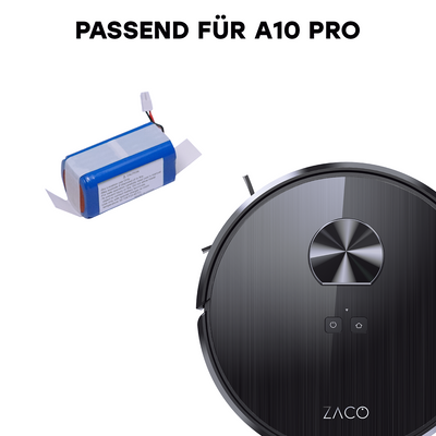 ZACO Batterie de rechange pour le robot aspirateur ZACO A10 Pro