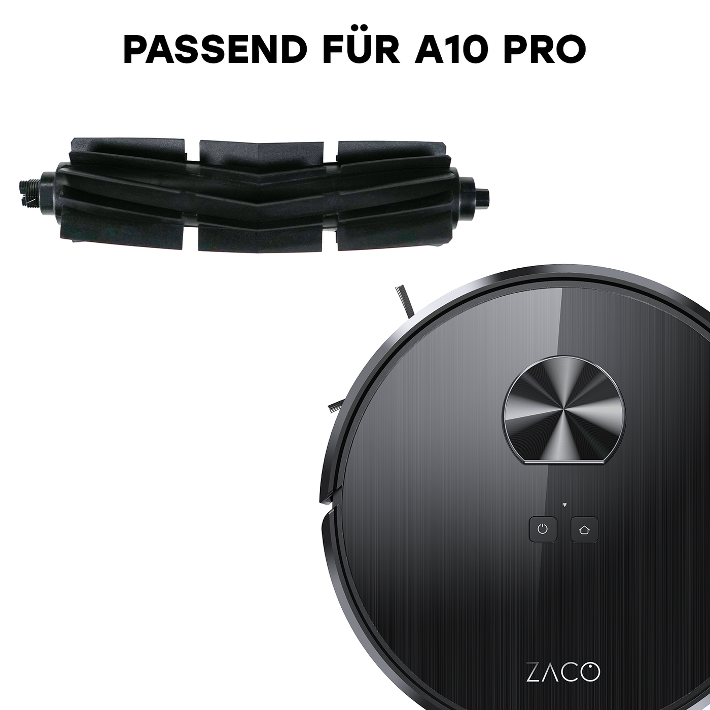 ZACO Brosse à lamelles en caoutchouc pour A10 Pro