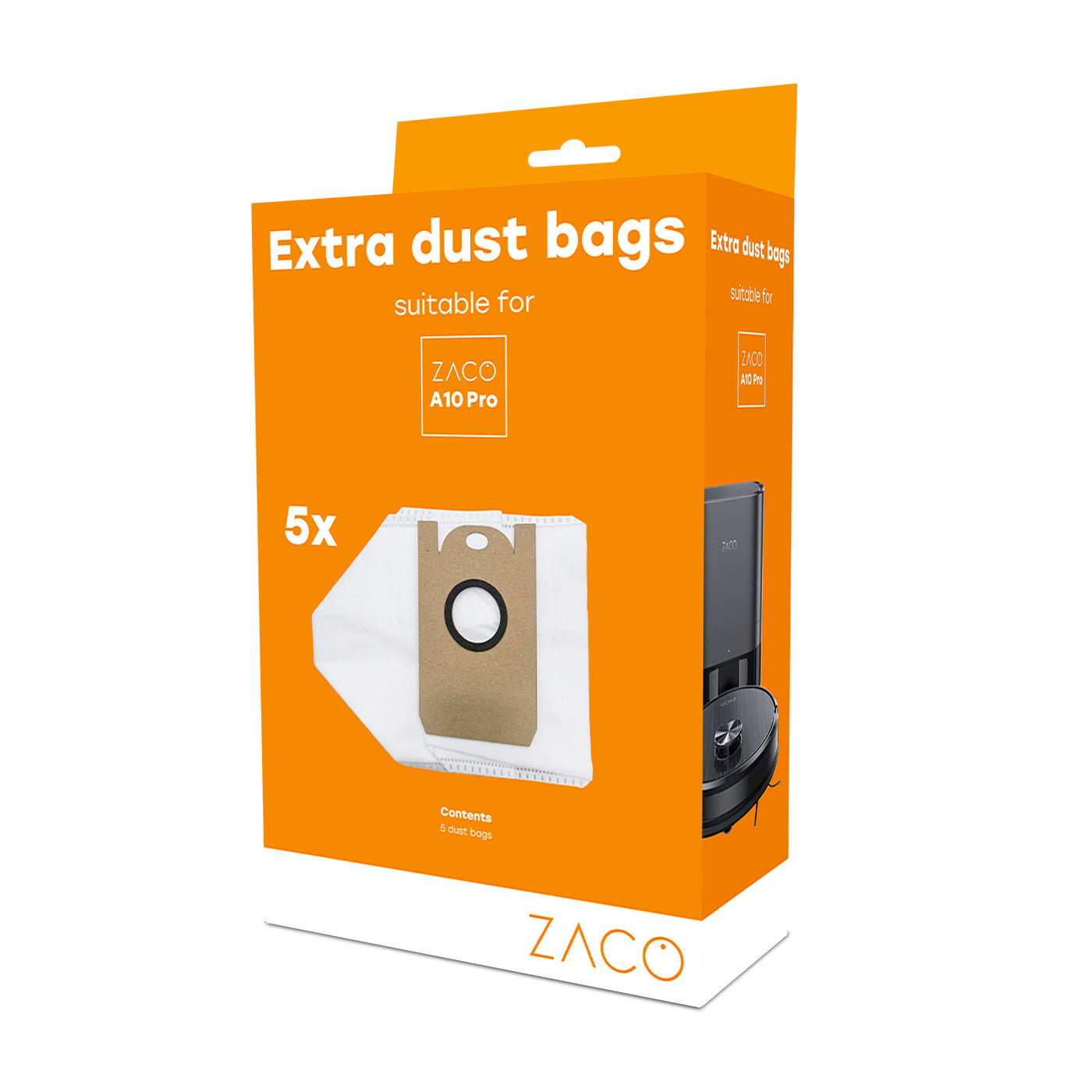 Dust bag set for ZACO A10 Pro