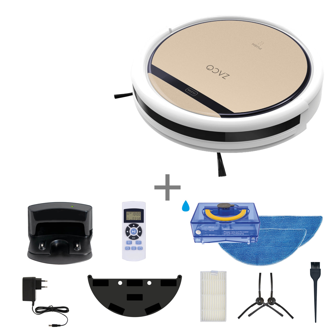 ZACO V5sPro vacuuming and mopping robot