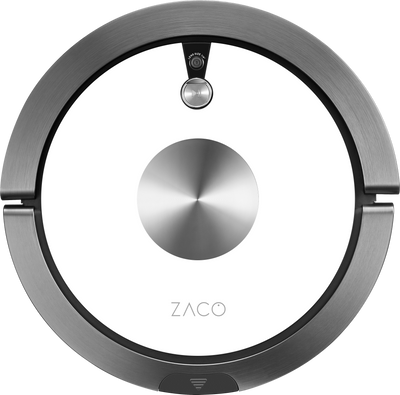 ZACO A9sPro White Edition Aspirateur et lavette robot