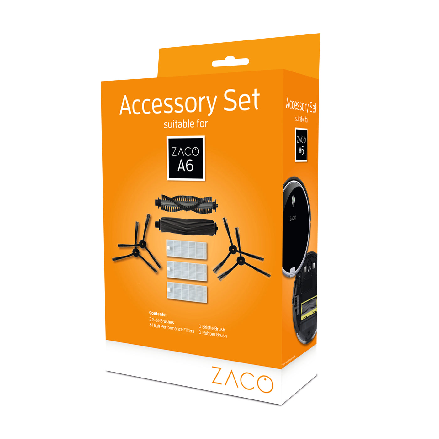 ZACO Kit d’accessoires pour les robots aspirateurs A6
