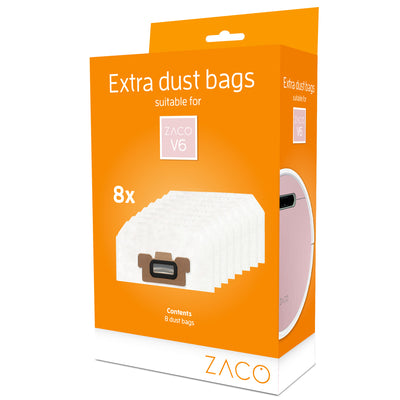 Dust bag set for ZACO V6