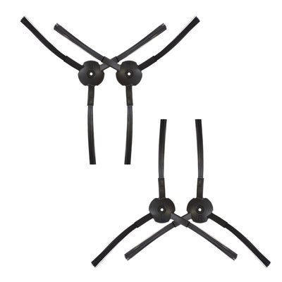 Replacement side brushes set of 4 for ZACO V3sPro, V4, V5sPro, V5x, A4s, A6 and A8s